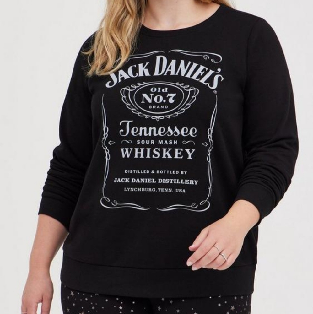 Torrid Jack Daniel's Cozy Fleece Sweatshirt